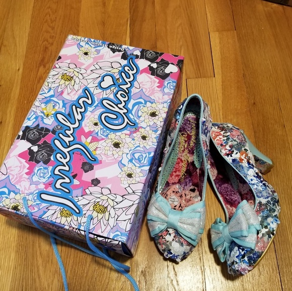 irregular choice blue ban joes